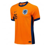 Camiseta Países Bajos Joey Veerman #16 Primera Equipación Replica Eurocopa 2024 mangas cortas